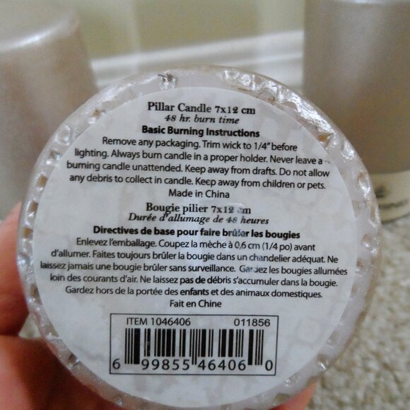 Bowing decorative candle - bundle 5pcs - Picture 4 of 6